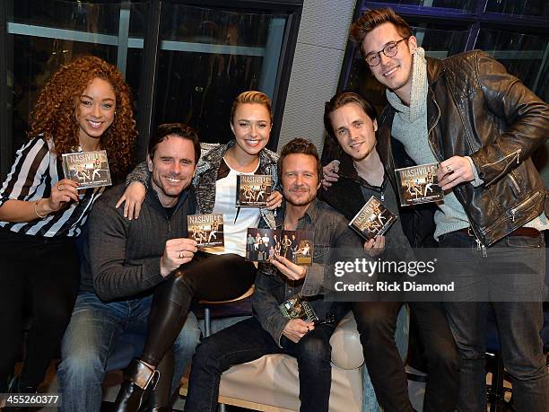 Recording Artists/Actors Chaley Rose, Charles Esten, Hayden Panettiere, Will Chase, Jonathan Jackson and Sam Palladio cast members of the ABC TV show...