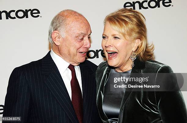 Actress Candice Bergen and Marshall Rose attend the "Murphy Brown" 25th anniversary event at Museum of Modern Art on December 11, 2013 in New York...