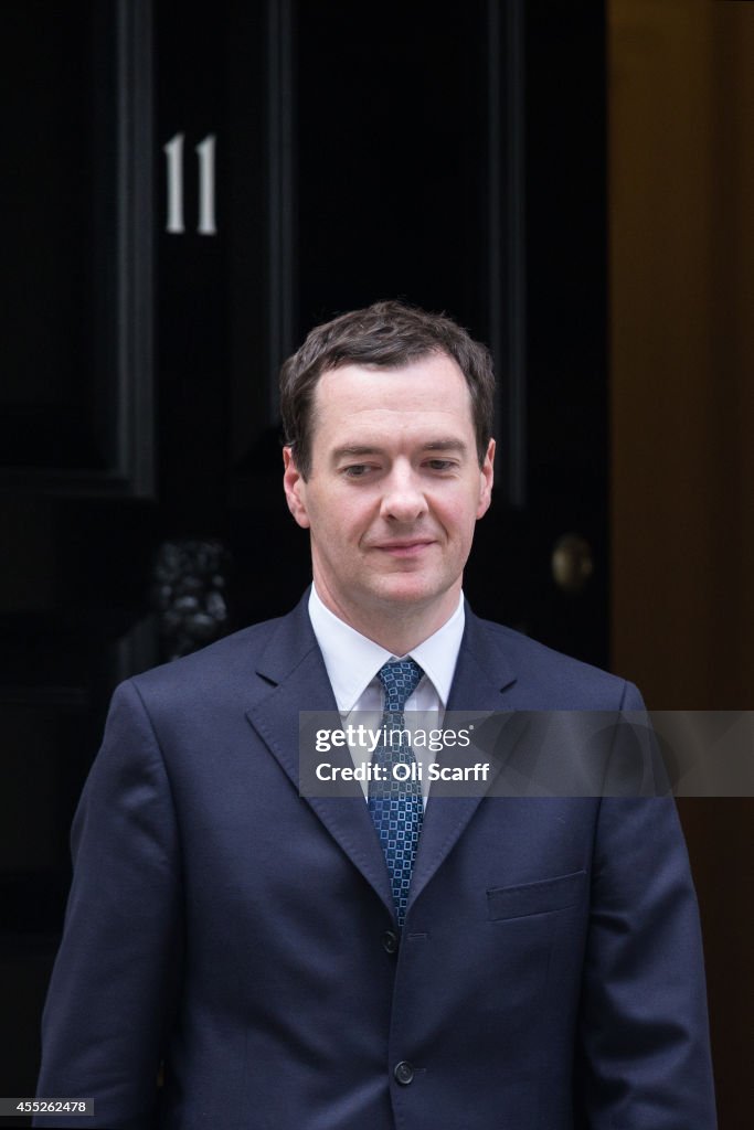 George Osborne Greets Chinese Vice President Ma Kai