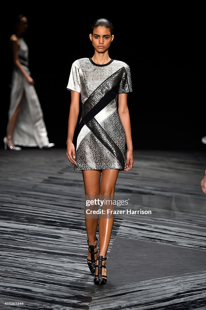 J. Mendel - Runway - Mercedes-Benz Fashion Week Spring 2015