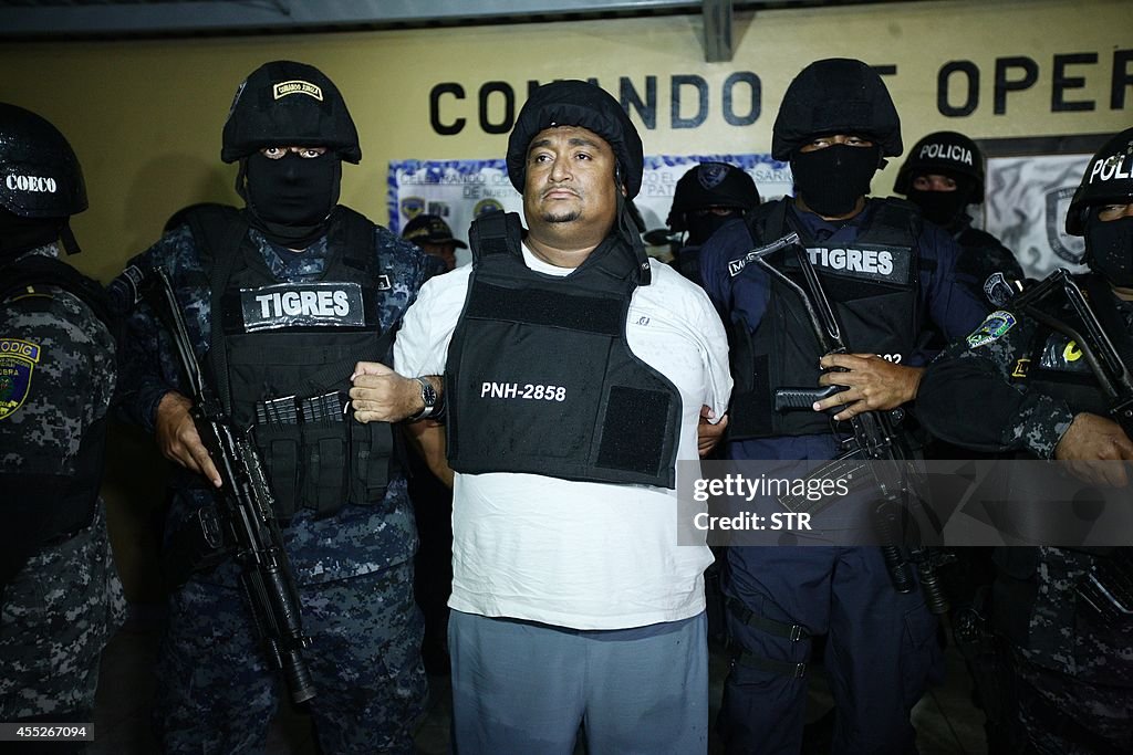 HONDURAS-USA-DRUGS-PERALTA-ARREST