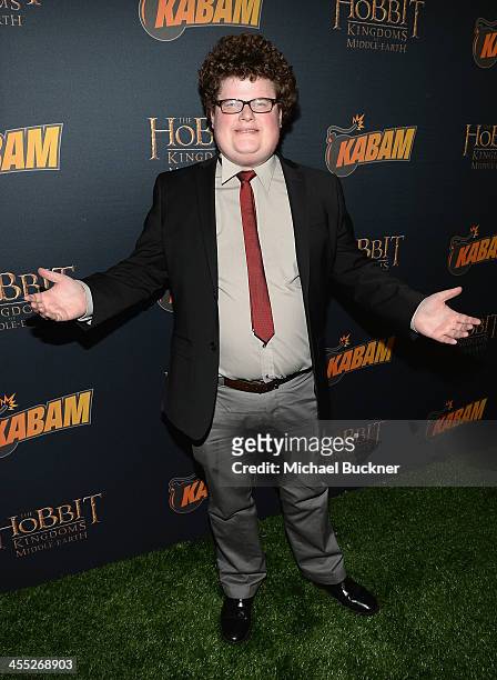 Actor Jesse Heiman arrives at "The Hobbit: The Desolation Of Smaug Expansion Pack" Kabam Mobile Game hits the red carpet at Eveleigh on December 11,...