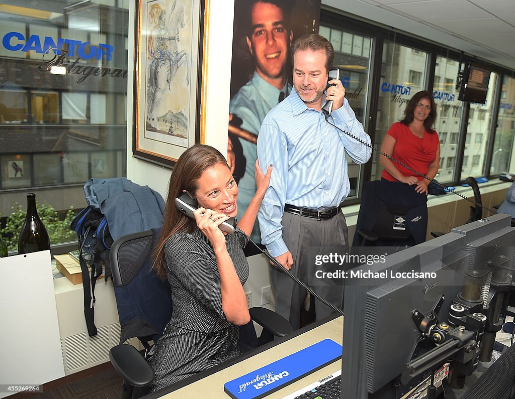 Annual Charity Day Hosted By Cantor Fitzgerald And BGC - Cantor Fitzgerald Office - Inside