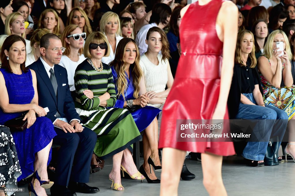 Calvin Klein Collection - Front Row - Mercedes-Benz Fashion Week Spring 2015