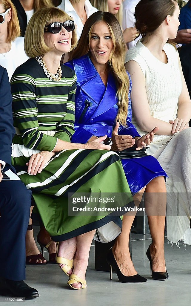 Calvin Klein Collection - Front Row - Mercedes-Benz Fashion Week Spring 2015