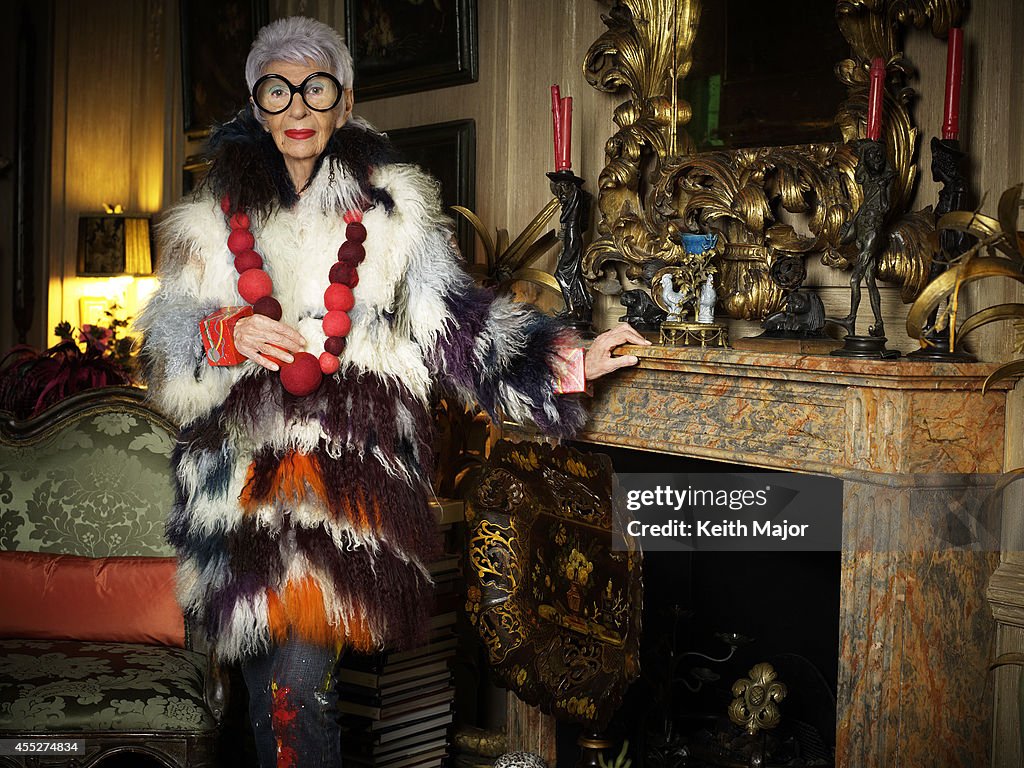 Iris Apfel, Avenue Magazine, April 2014