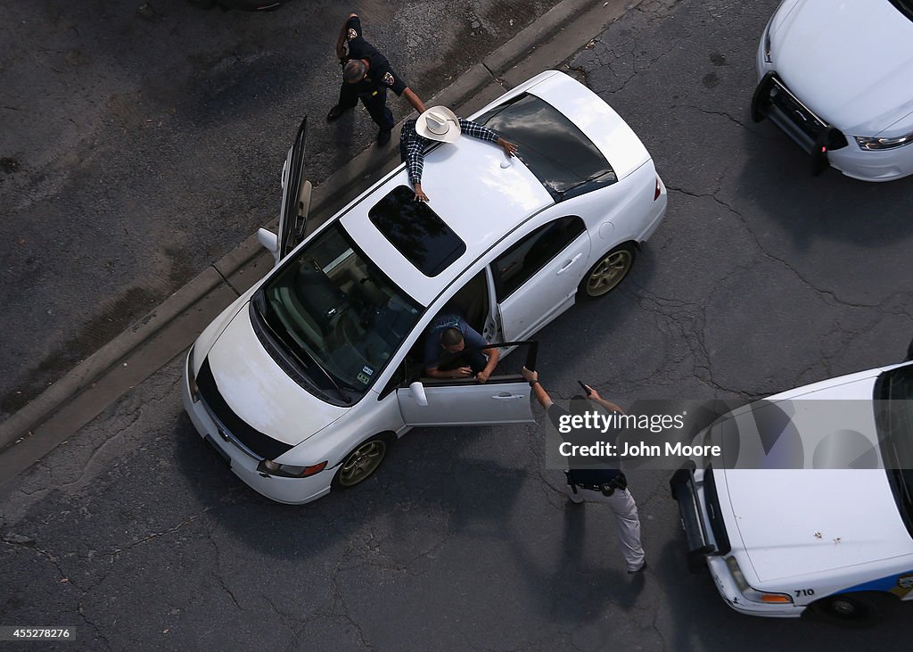 U.S. Agents Patrol Mexico Texas Border