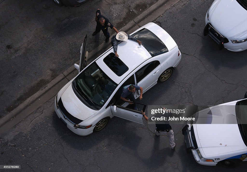 U.S. Agents Patrol Mexico Texas Border