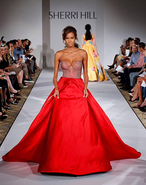 NY: Sherri Hill - Runway - Mercedes-Benz Fashion Week Spring 2015