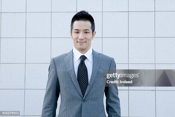 the 30th generation male businessman of a suit figure - suit men ストックフォトと画像