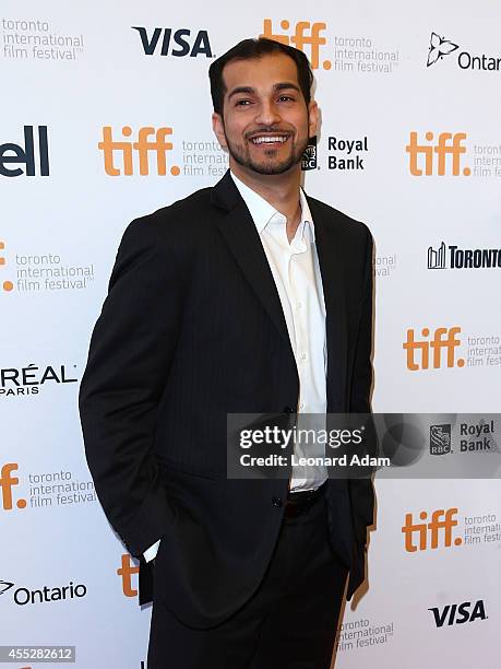 Executive producer JoJo Ryder attends the "American Heist" premiere during the 2014 Toronto International Film Festival at Princess of Wales Theatre...