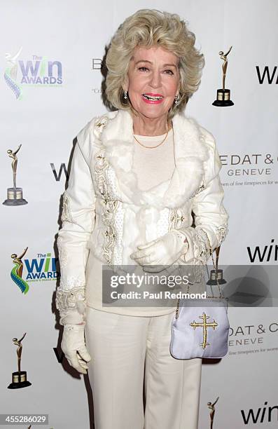 Actress/singer Georgia Holt arrives at The Annual Women's Image Awards at Santa Monica Bay Woman's Club on December 11, 2013 in Santa Monica,...