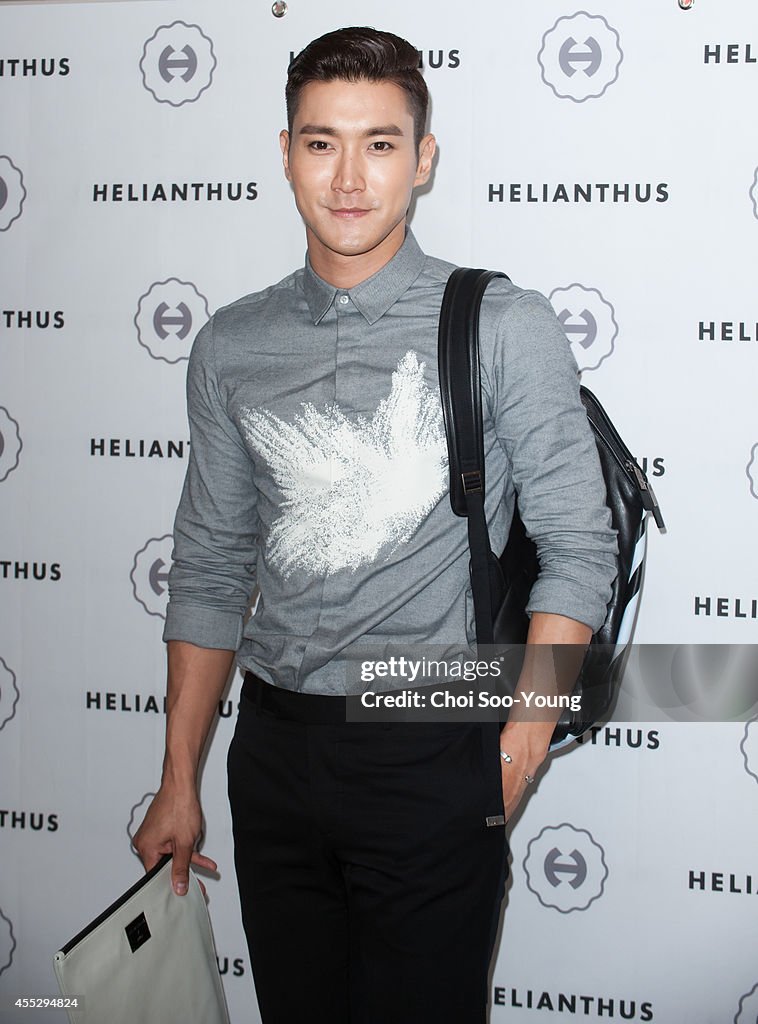 Choi Si-Won and HELIANTHUS Collaboration Event