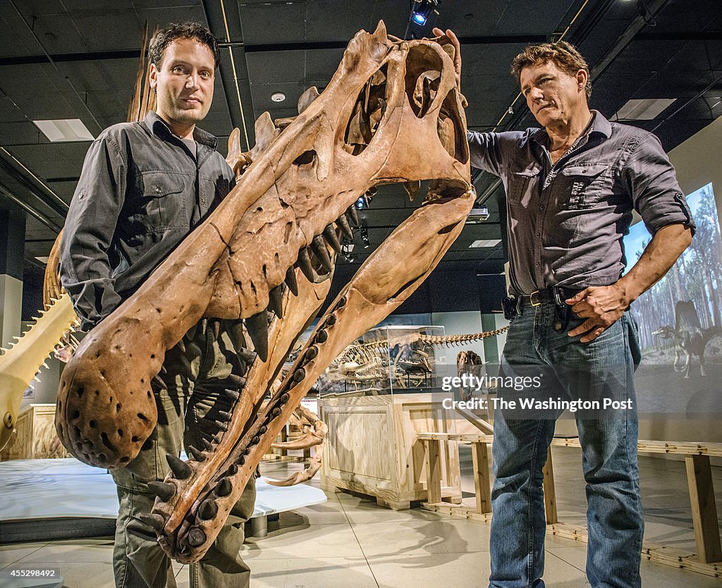 National Geographic is unveiling the Spinosaurus exhibit on Friday, in Washington, DC.