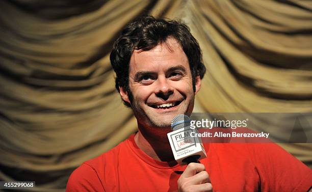 Actor Bill Hader attends a special screening of "The Skeleton Twins" and Q&A session as part of Film Independent presented by LACMA at Bing Theatre...
