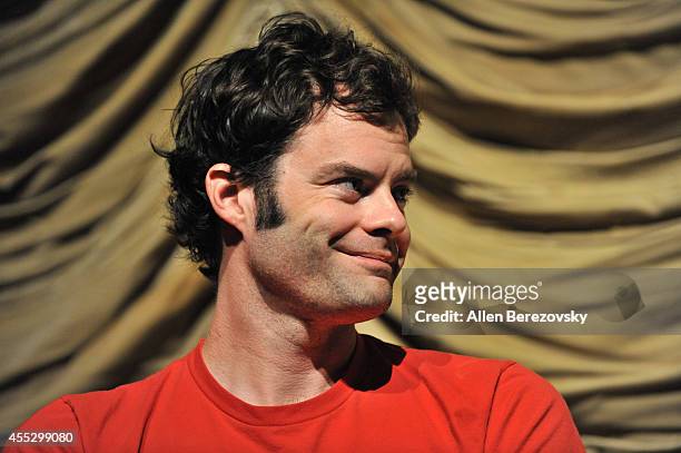 Actor Bill Hader attends a special screening of "The Skeleton Twins" and Q&A session as part of Film Independent presented by LACMA at Bing Theatre...