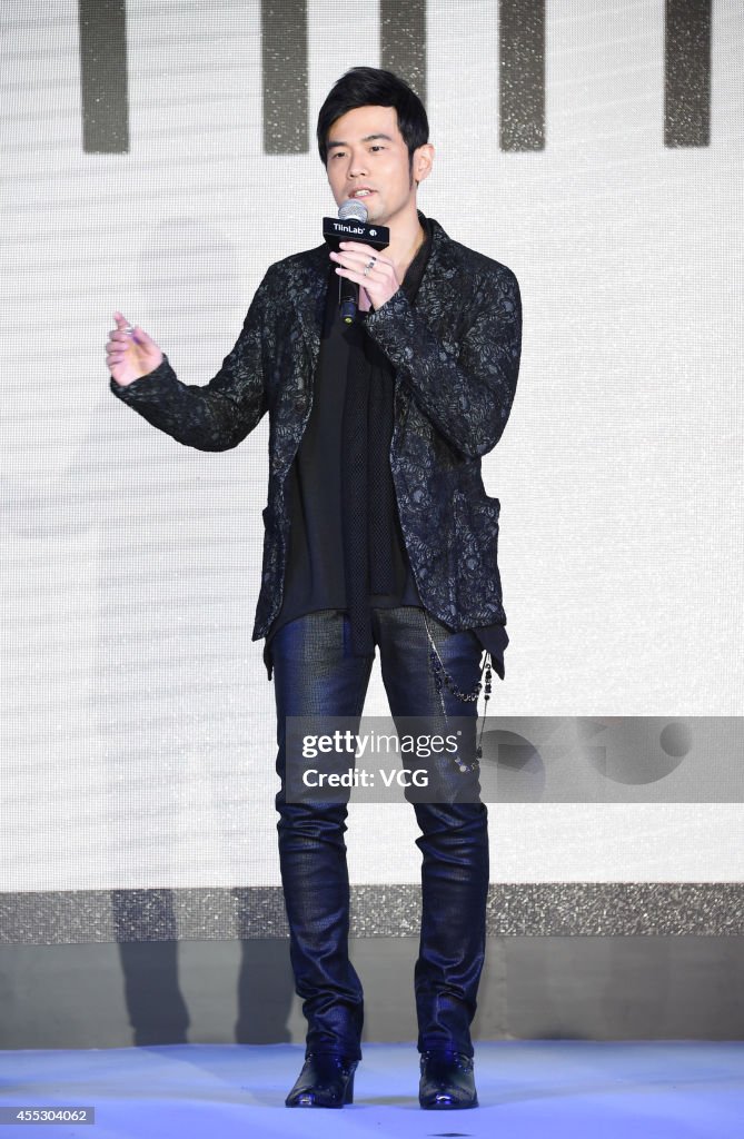 Jay Chou Attends Commercial Activity Of Lenovo In Beijing