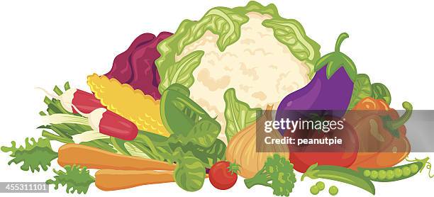 vegetable group - cherry tomatoes stock illustrations