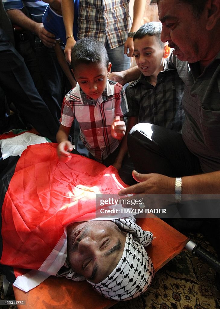 PALESTINIAN-ISRAEL-CONFLICT-WEST BANK-FUNERAL