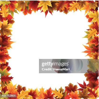 Fall Background Frame High-Res Vector Graphic - Getty Images
