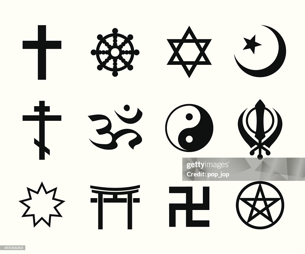 Religiöse Symbole