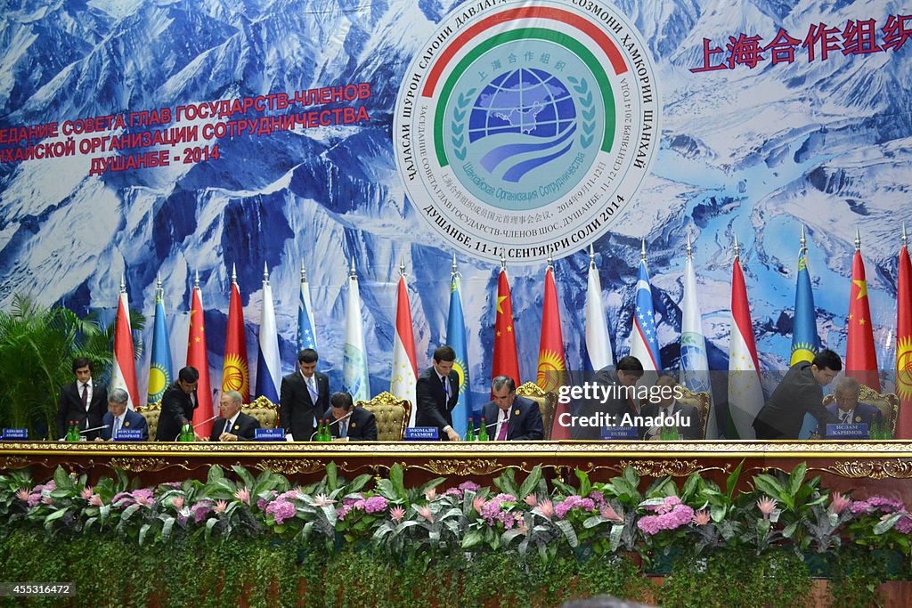 Shanghai Cooperation Organization (SCO) Summit in Tajikistan