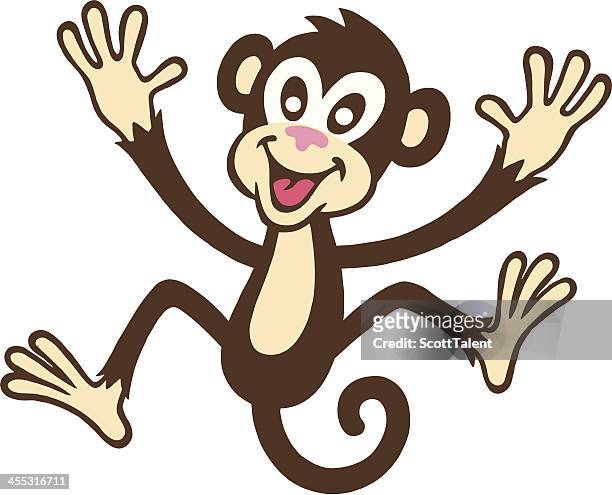 Jumping Monkey High-Res Vector Graphic - Getty Images
