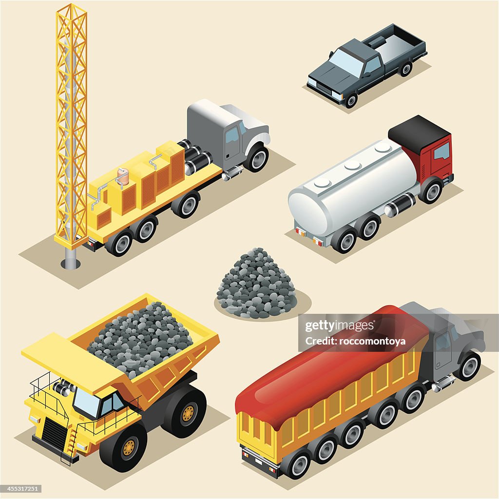 Isometric, Trucks