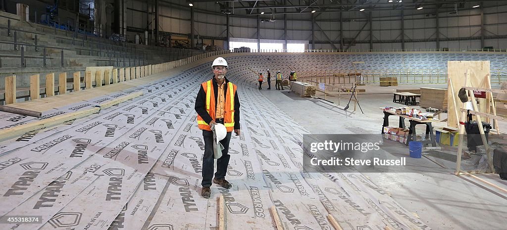 Construction Of Velodrome For 2015 Pan Am Games