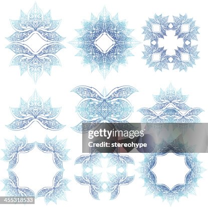 Lotus crown elements Lotus crown elements