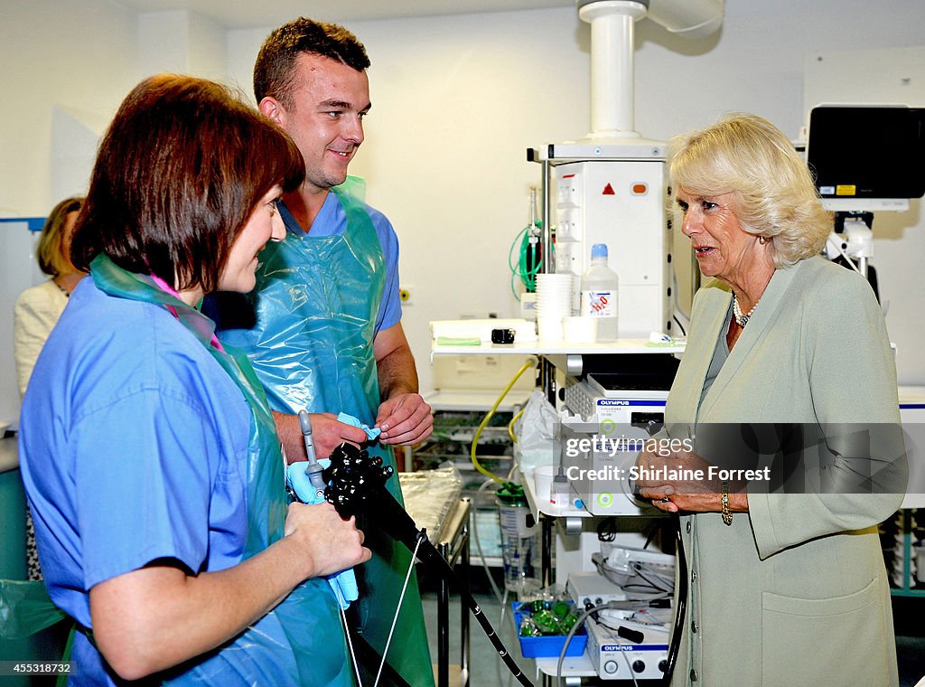 The Prince Of Wales & Duchess Of Cornwall Open The Haygarth Building At The Countess Of Chester Hospital, Chester