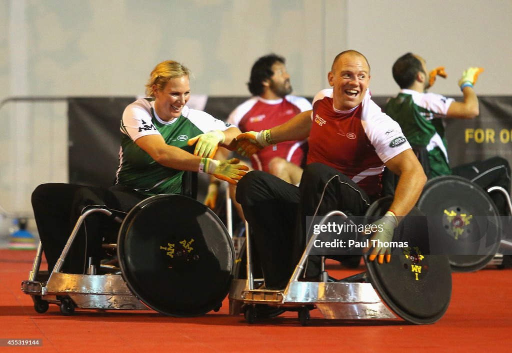 Invictus Games: Exhibition Wheelchair Rugby Training