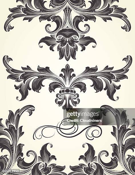 Pattern Frame French Ornate French Pattern Photos and Premium High Res Pictures - Getty Images