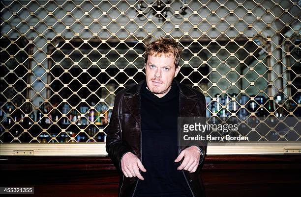 Actor and comedian Eddie Izzard is photographed for the Observer in London, United Kingdom.