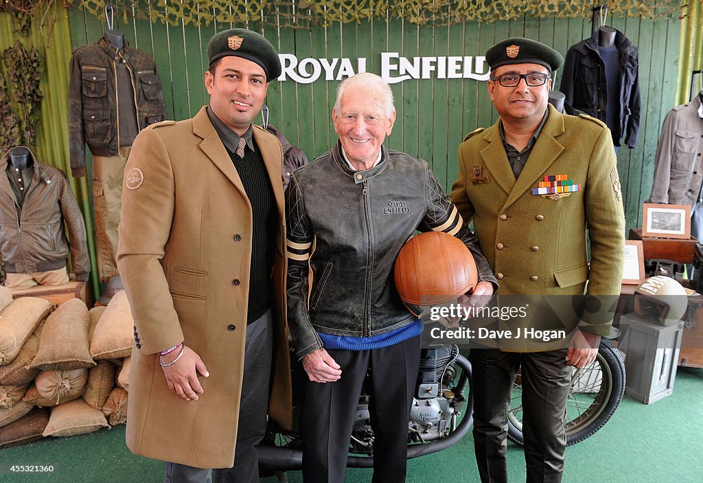 Royal Enfield Celebrates The Unveiling Of Its New Accessory Range With A Ride From Its New Store To Goodwood Revival