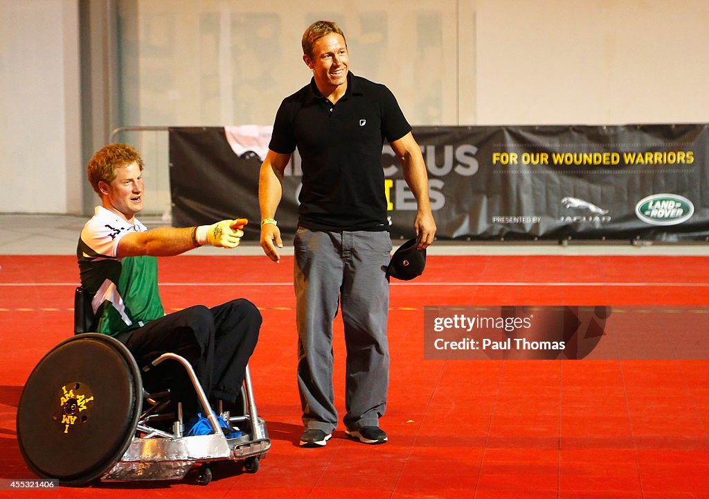 Invictus Games: Exhibition Wheelchair Rugby Training