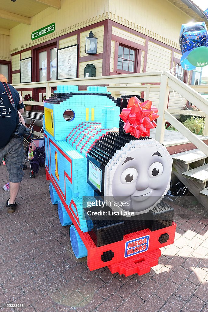 Day Out With Thomas: The Thrill Of The Ride Tour 2014 Goes Green As Thomas The Tank Engine's Best Friend Percy Makes North American Debut