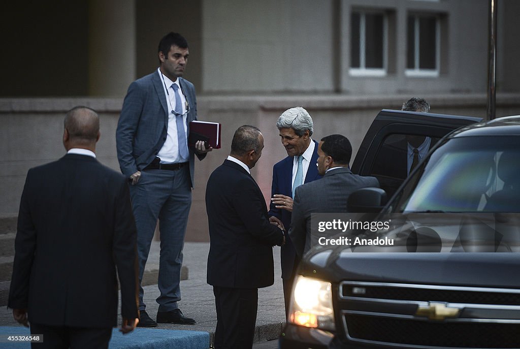 U.S. Secretary of State Kerry in Ankara