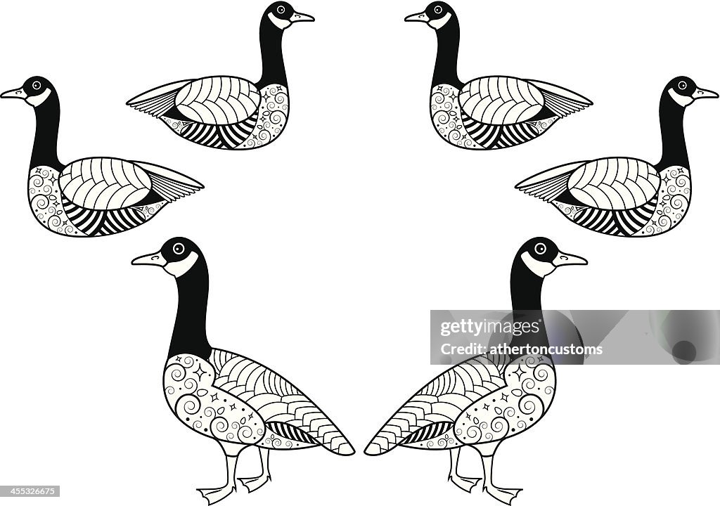 Six Geese A-Laying