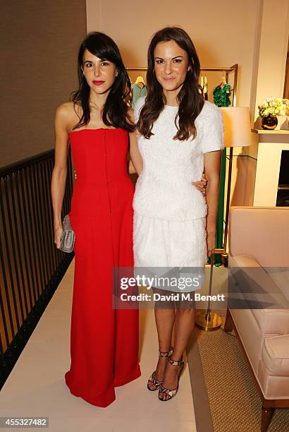 Caroline Sieber and Fran Hickman attend the M'oda 'Operandi launch on September 12, 2014 in London, England.