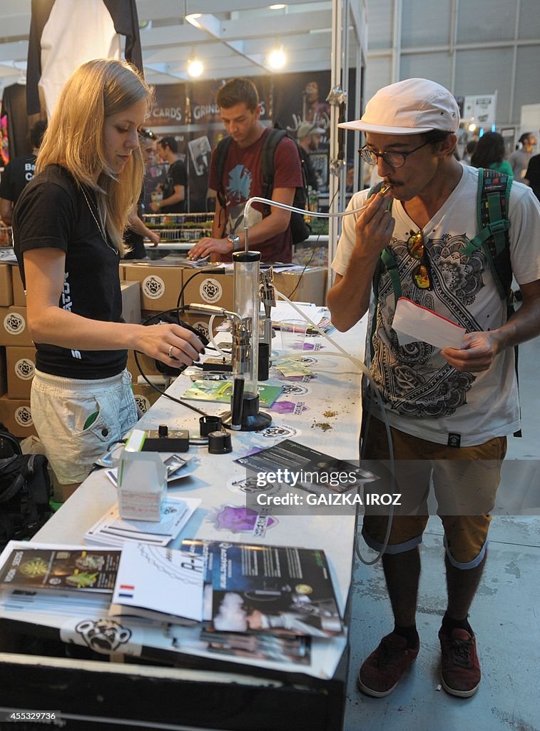 FRANCE-EXPOGROW-CANNABIS