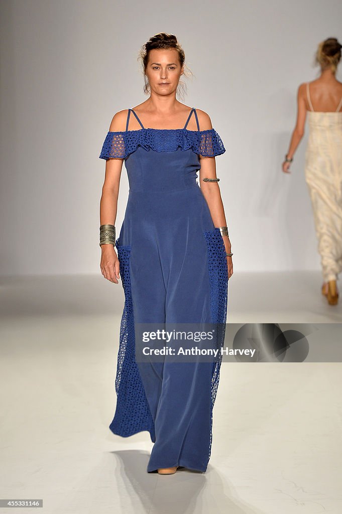 Gyunel: Runway - London Fashion Week SS15