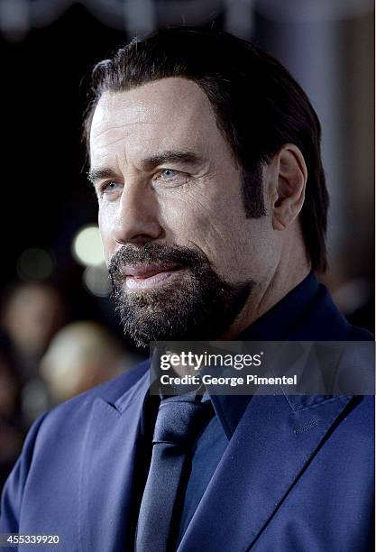 Actor John Travolta attends "The Forger" premiere during the 2014 Toronto International Film Festival at Roy Thomson Hall on September 12, 2014 in...