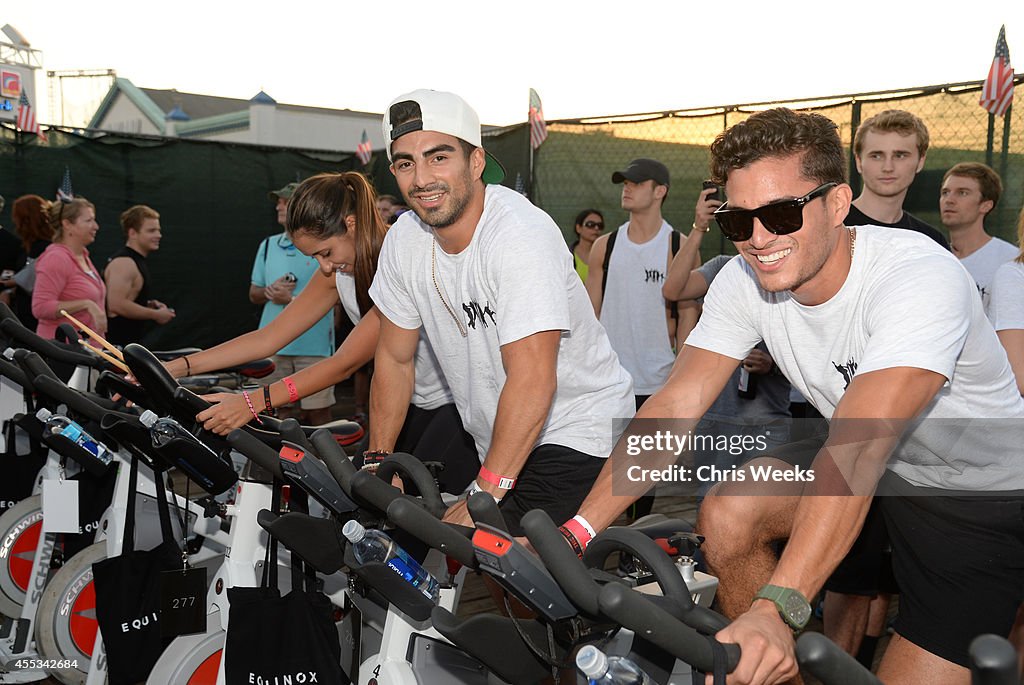 Cycle For Heroes At The Santa Monica Pier To Benefit The Heroes Project