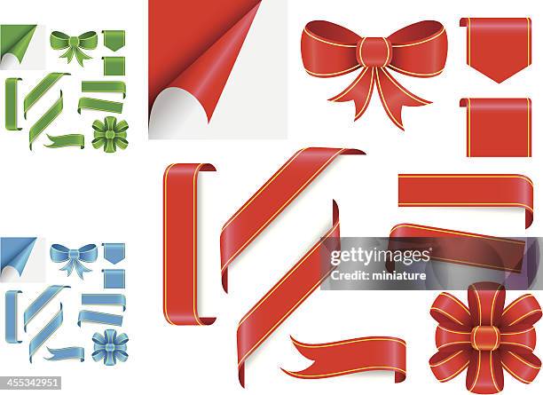 High Res Ribbon Decorative Ribbons High-Res Vector Graphic - Getty Images