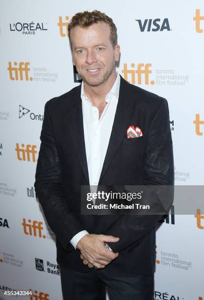 McG arrives at the premiere of Before We Go held during the 2014 Toronto International Film Festival - Day 9 on September 12, 2014 in Toronto, Canada.