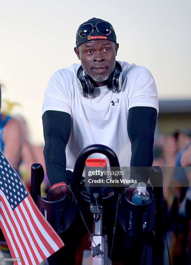 Cycle For Heroes At The Santa Monica Pier To Benefit The Heroes Project