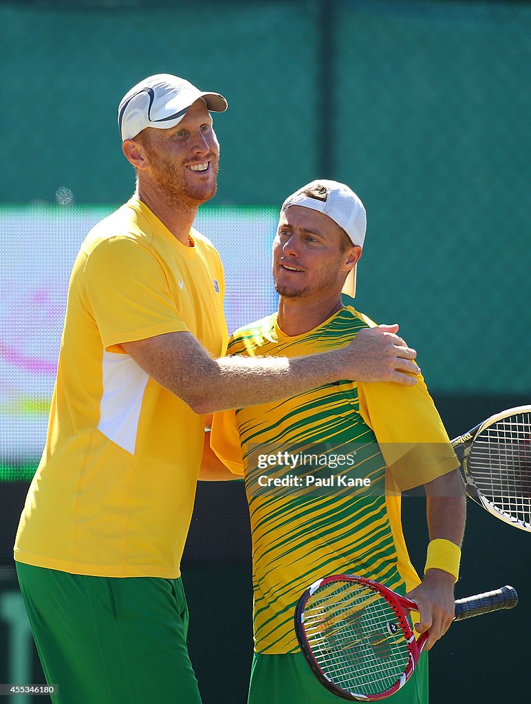 Australia v Uzbekistan - Davis Cup World Group Play-off