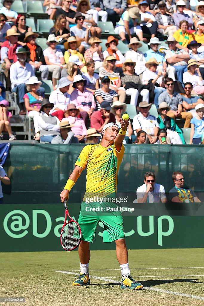 Australia v Uzbekistan - Davis Cup World Group Play-off