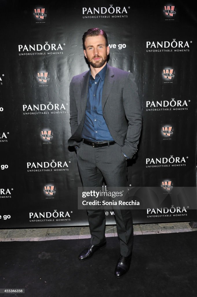 PANDORA Jewelry Presents "Before We Go" Cocktail Reception With Chris Evans